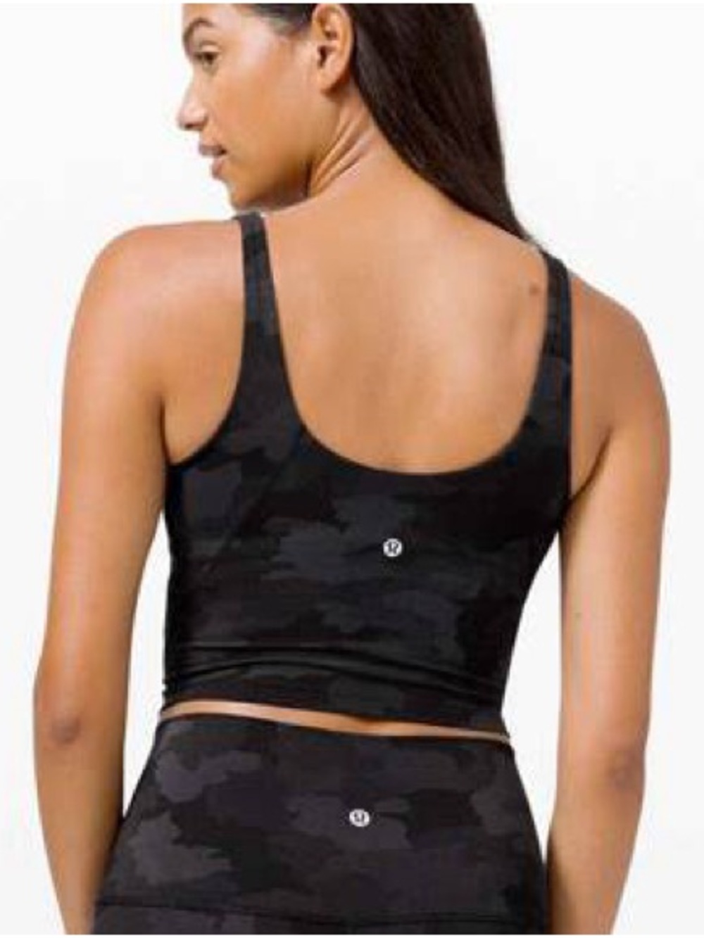 Lululemon Align Tank Heritage 365 Camo Deep Coal Multi Size 6